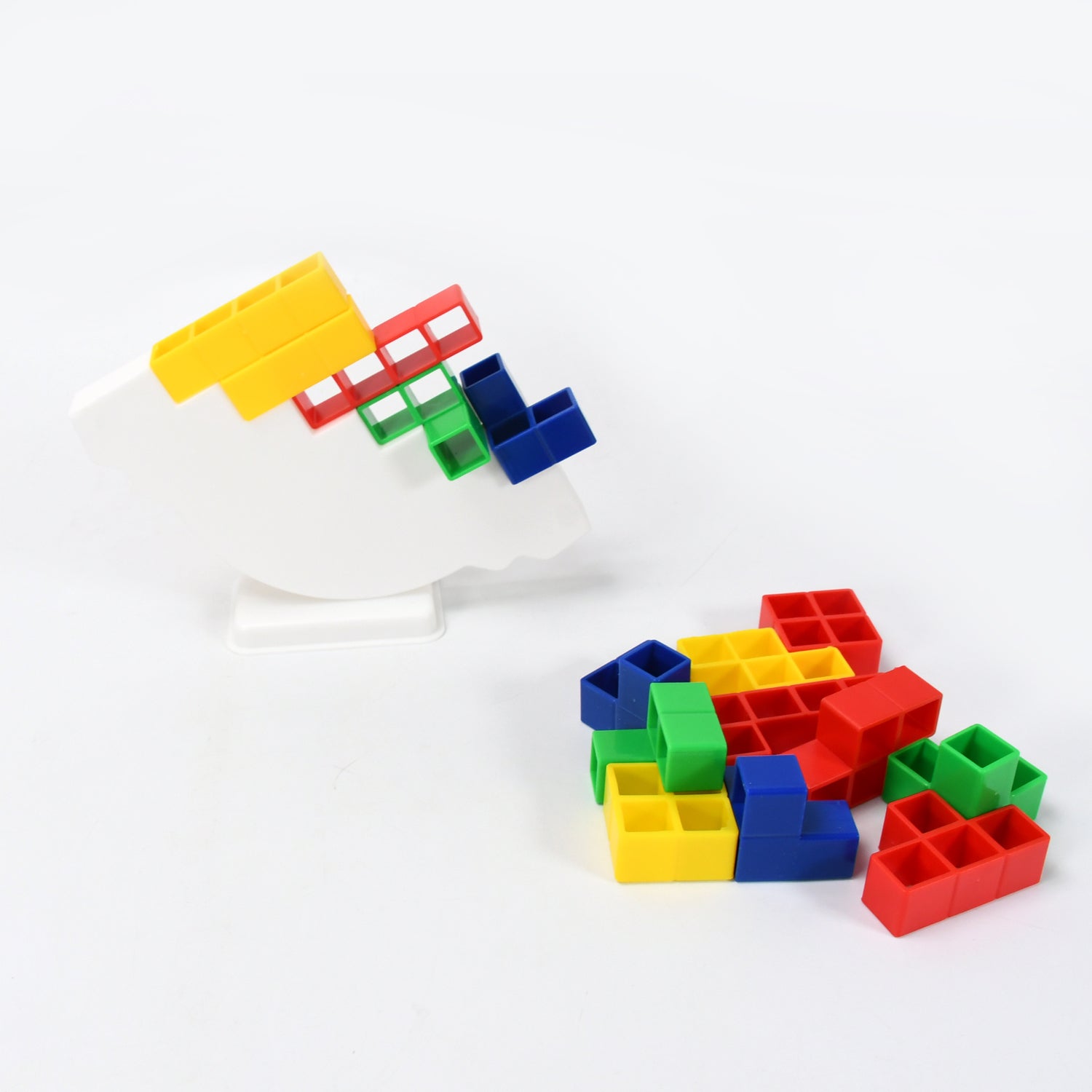 3D Tower Game, Tower Balance Game, Tower Stacking Game Adult Kid Tower Stacking Blocks Balance Game Blocks Building Toys for Kids Age 3+ Years (16 Pcs Set) 3D Tower Game, Tower Balance Game, Tower Stacking Game Adult Kid Tower Stacking Blocks Balance Game Blocks Building Toys for Kids Age 3+ Years (16 Pcs Set)